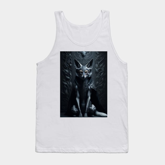 Kitsune Tank Top by johnsalonika84